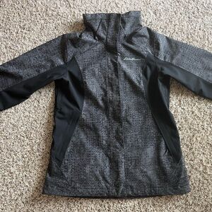 Eddie Grey/Black Bauer Jacket
